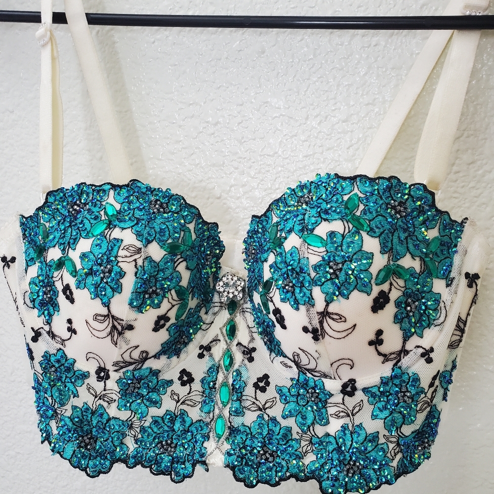 Marciano rhinestone top